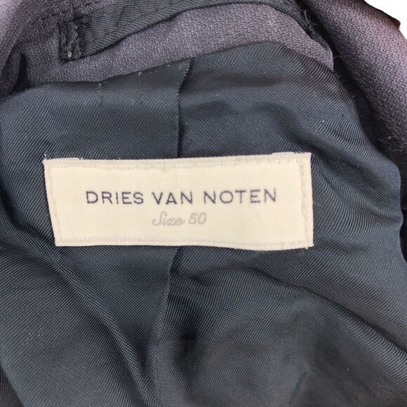 Dries Van Noten 2 Button Blazer Size 50 linen? Cotton Mother of Pearl - Picture 4 of 9